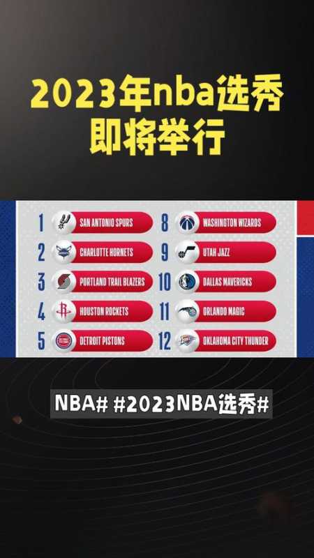 Nba选秀2020年，2023年NbA选秀！